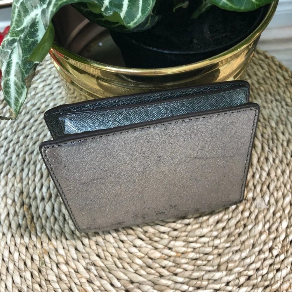 Michael Kors Silver Wallet Small